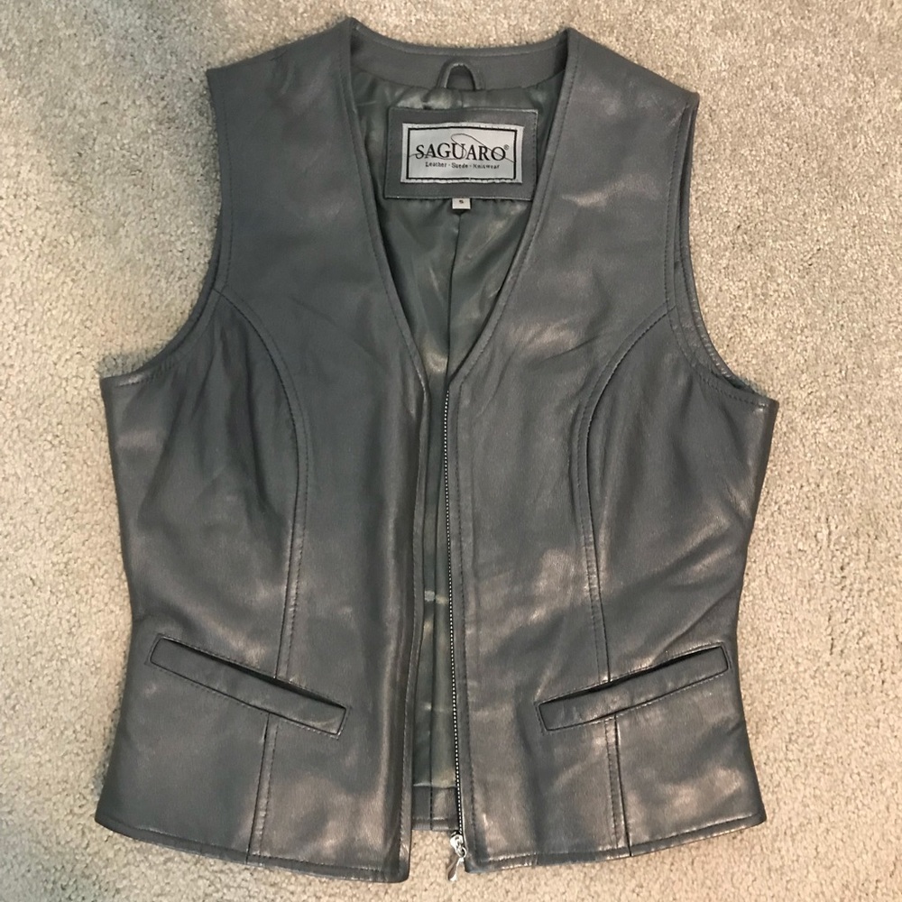 Saguaro Leather Vest